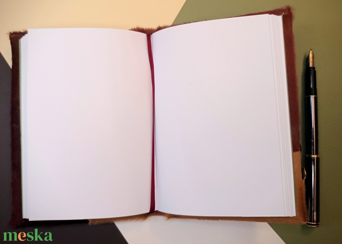 Szemes szőr-bőrkötésű napló A6 - otthon & életmód - papír, írószer - jegyzetfüzet & napló - Meska.hu Szemes szőr-bőrkötésű napló A6 - otthon & életmód - papír, írószer - jegyzetfüzet & napló - Meska.hu