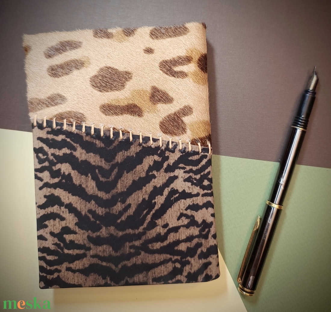 Vadmacska mintás patchwork bőrkötsű napló A6 - otthon & életmód - papír, írószer - jegyzetfüzet & napló - Meska.hu Vadmacska mintás patchwork bőrkötsű napló A6 - otthon & életmód - papír, írószer - jegyzetfüzet & napló - Meska.hu