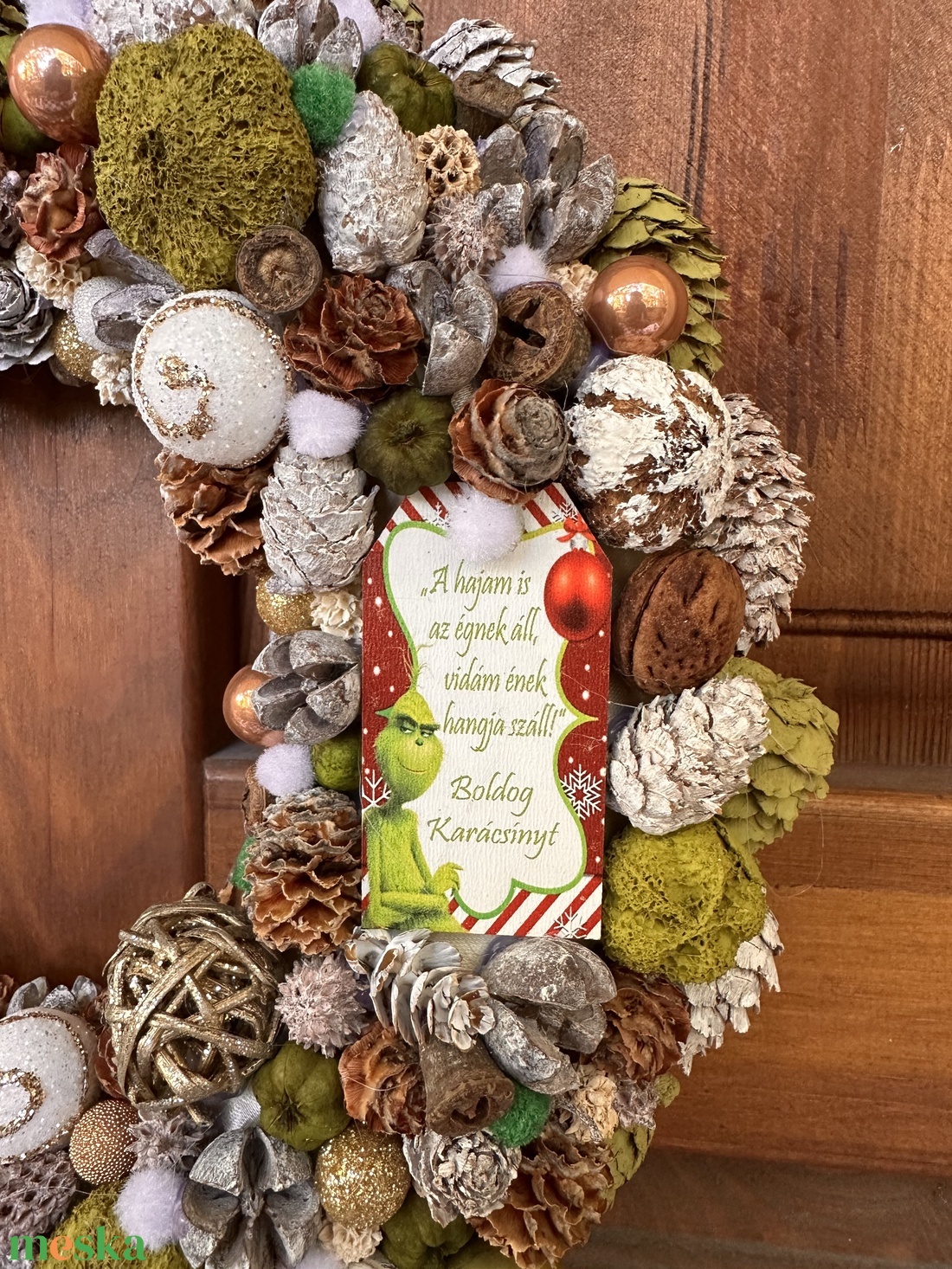 Grincs karácsonya - karácsony - karácsonyi lakásdekoráció - karácsonyfa, grincsfa - Meska.hu