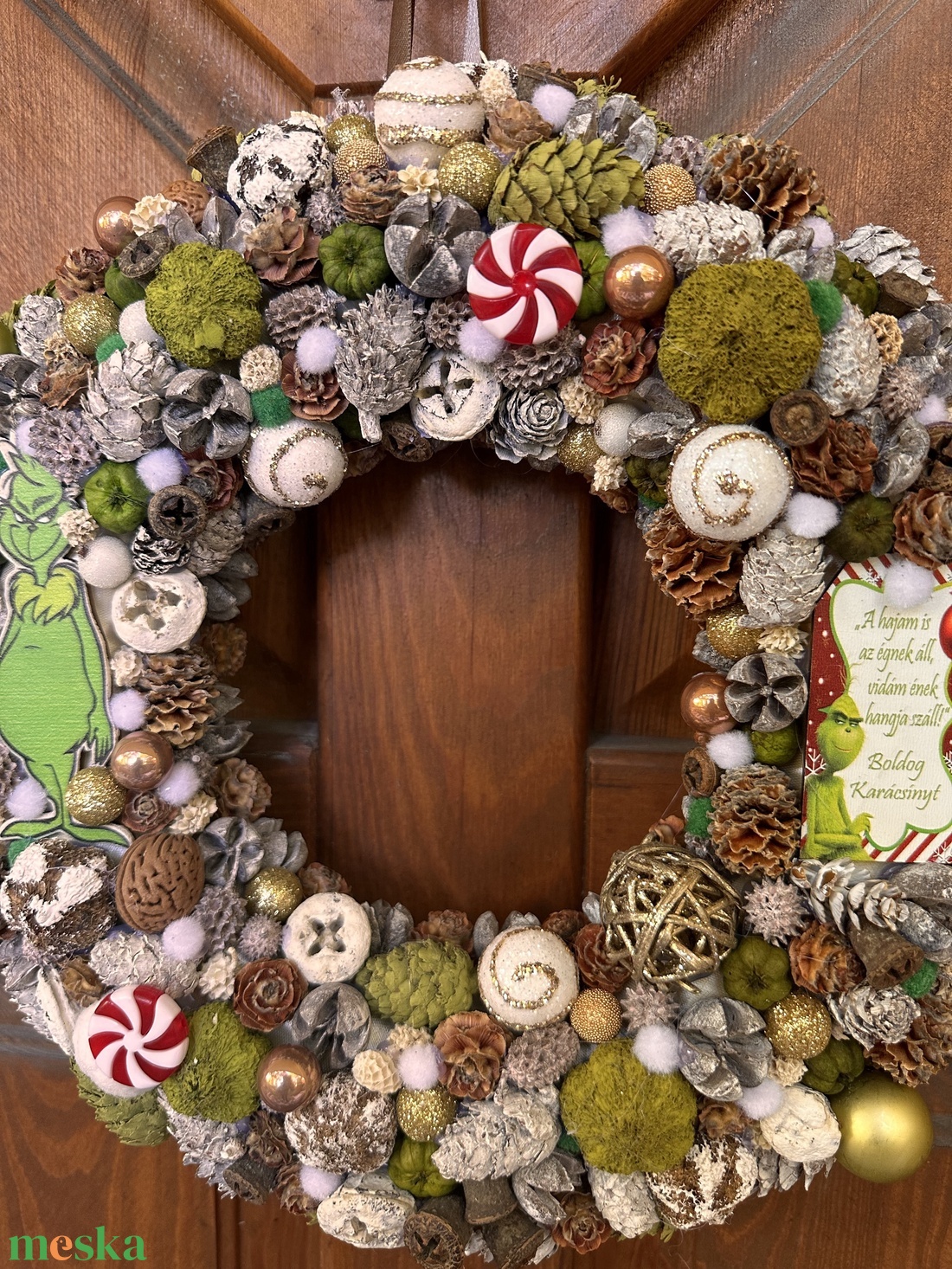 Grincs karácsonya - karácsony - karácsonyi lakásdekoráció - karácsonyfa, grincsfa - Meska.hu