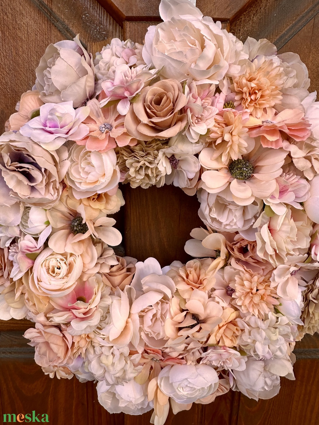 Bridgeton kopogtato - otthon & életmód - virágdekoráció - virágdíszek - dekor koszorúk, kopogtatók - Meska.hu