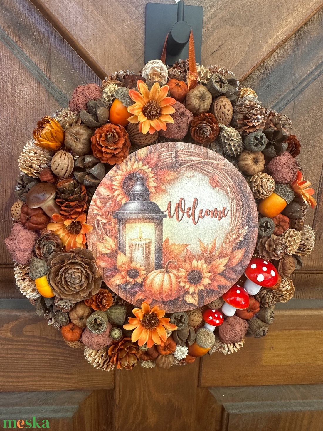 Welcome Autumn - otthon & életmód - dekoráció - ajtó- és ablak dekoráció - ajtódísz & kopogtató - Meska.hu