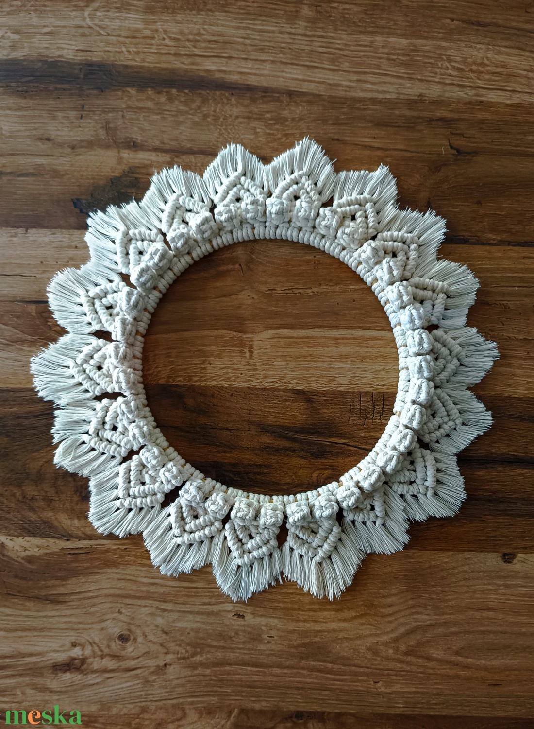Makramé mandala - otthon & életmód - dekoráció - fali és függő dekoráció - falra akasztható dekor - Meska.hu Makramé mandala - otthon & életmód - dekoráció - fali és függő dekoráció - falra akasztható dekor - Meska.hu