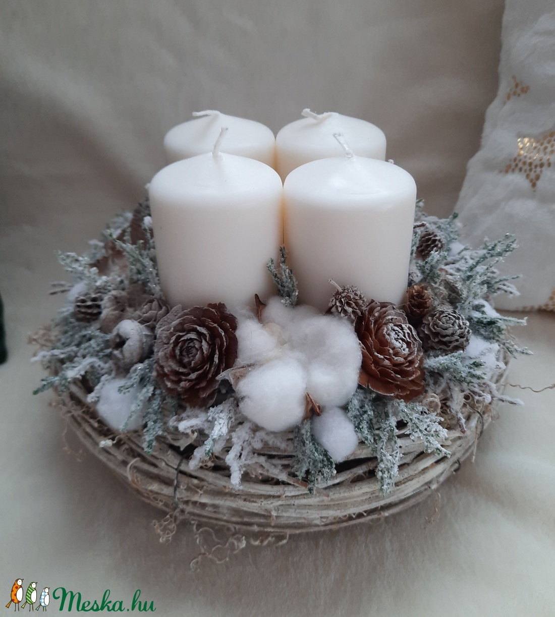 Jeges ébredés adventi szett - karácsony - adventi díszek - adventi asztaldísz - Meska.hu Jeges ébredés adventi szett - karácsony - adventi díszek - adventi asztaldísz - Meska.hu