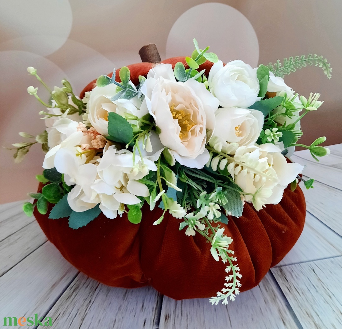 Textiltök virágokkal  - otthon & életmód - dekoráció - asztal és polc dekoráció - asztaldísz - Meska.hu Textiltök virágokkal  - otthon & életmód - dekoráció - asztal és polc dekoráció - asztaldísz - Meska.hu