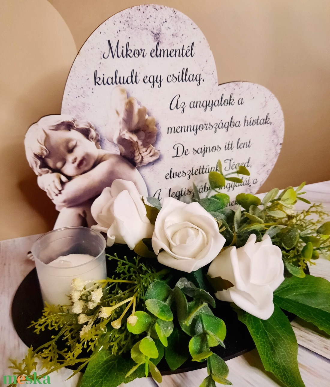 Kegyeleti sírdísz - otthon & életmód - vallás - temetkezési tárgy - Meska.hu Kegyeleti sírdísz - otthon & életmód - vallás - temetkezési tárgy - Meska.hu