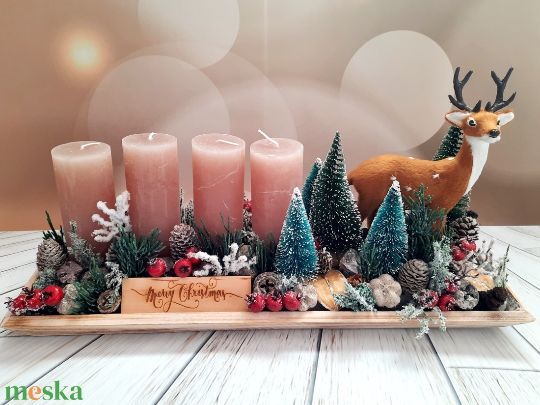 Téli pillanat adventi dekor - karácsony - adventi díszek - adventi asztaldísz - Meska.hu Téli pillanat adventi dekor - karácsony - adventi díszek - adventi asztaldísz - Meska.hu