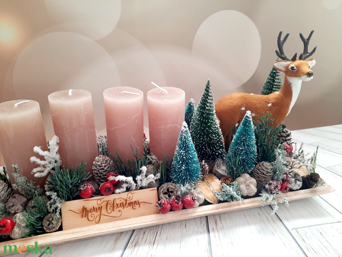 Téli pillanat adventi dekor - karácsony - adventi díszek - adventi asztaldísz - Meska.hu Téli pillanat adventi dekor - karácsony - adventi díszek - adventi asztaldísz - Meska.hu