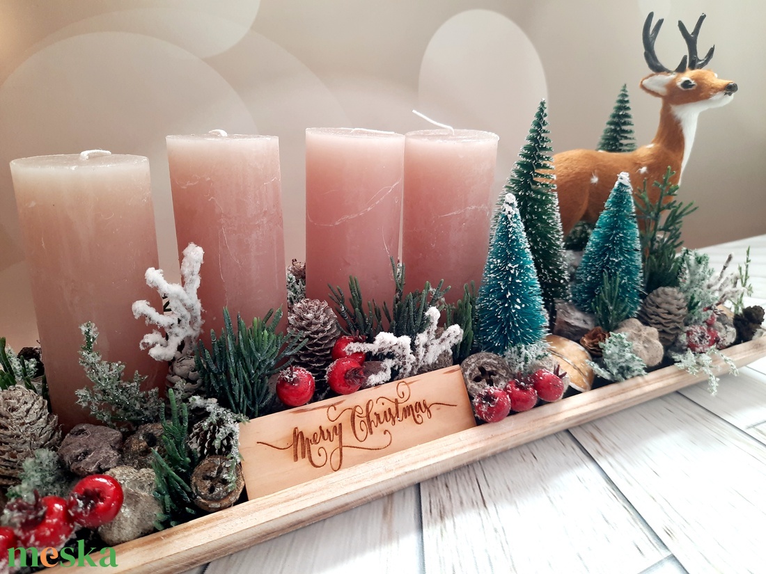 Téli pillanat adventi dekor - karácsony - adventi díszek - adventi asztaldísz - Meska.hu Téli pillanat adventi dekor - karácsony - adventi díszek - adventi asztaldísz - Meska.hu