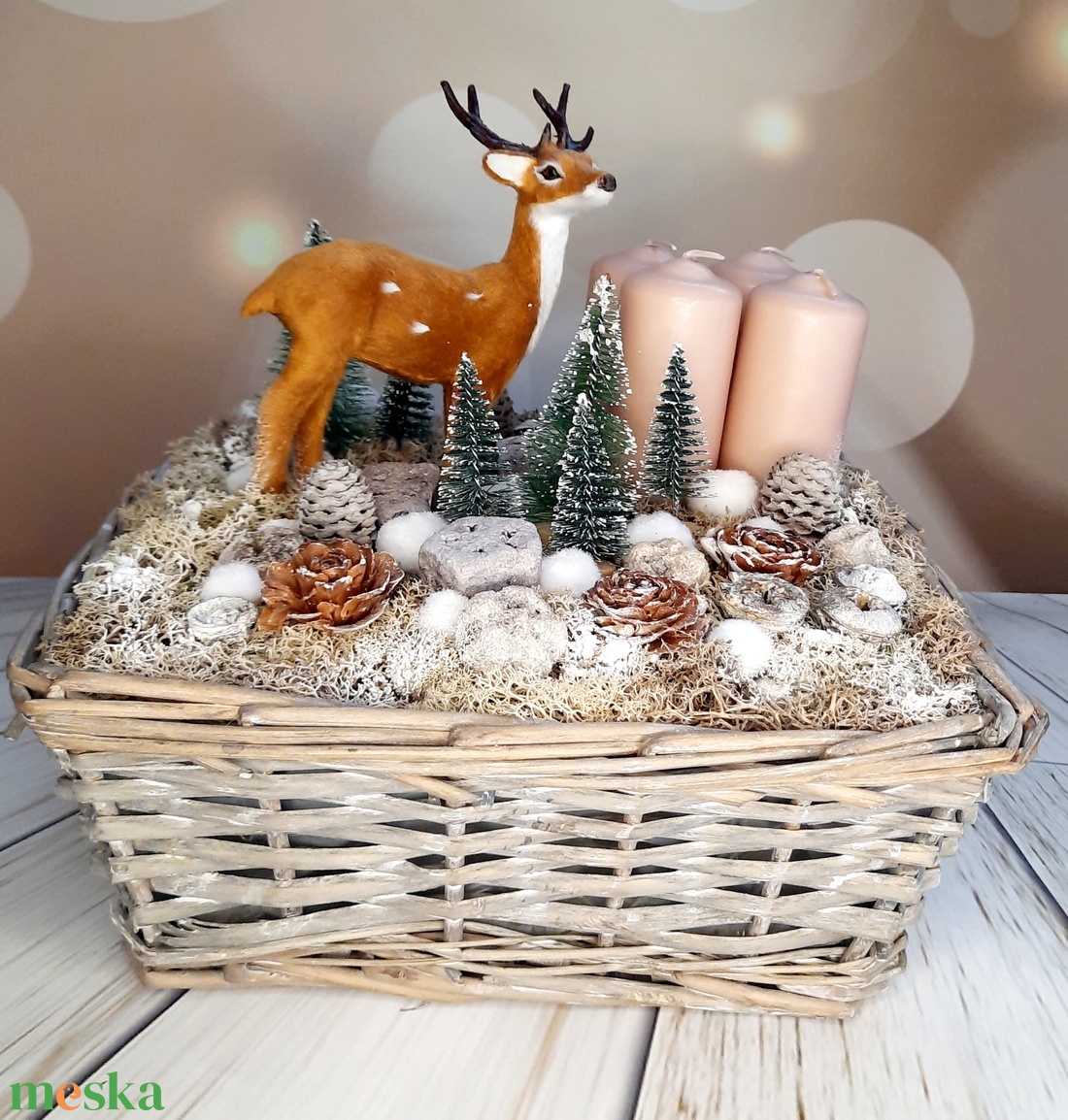 Téli álom adventi dekor - karácsony - adventi díszek - adventi asztaldísz - Meska.hu Téli álom adventi dekor - karácsony - adventi díszek - adventi asztaldísz - Meska.hu