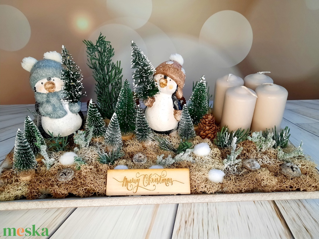 Sapis pingvinek adventi dekor - karácsony - adventi díszek - adventi asztaldísz - Meska.hu Sapis pingvinek adventi dekor - karácsony - adventi díszek - adventi asztaldísz - Meska.hu
