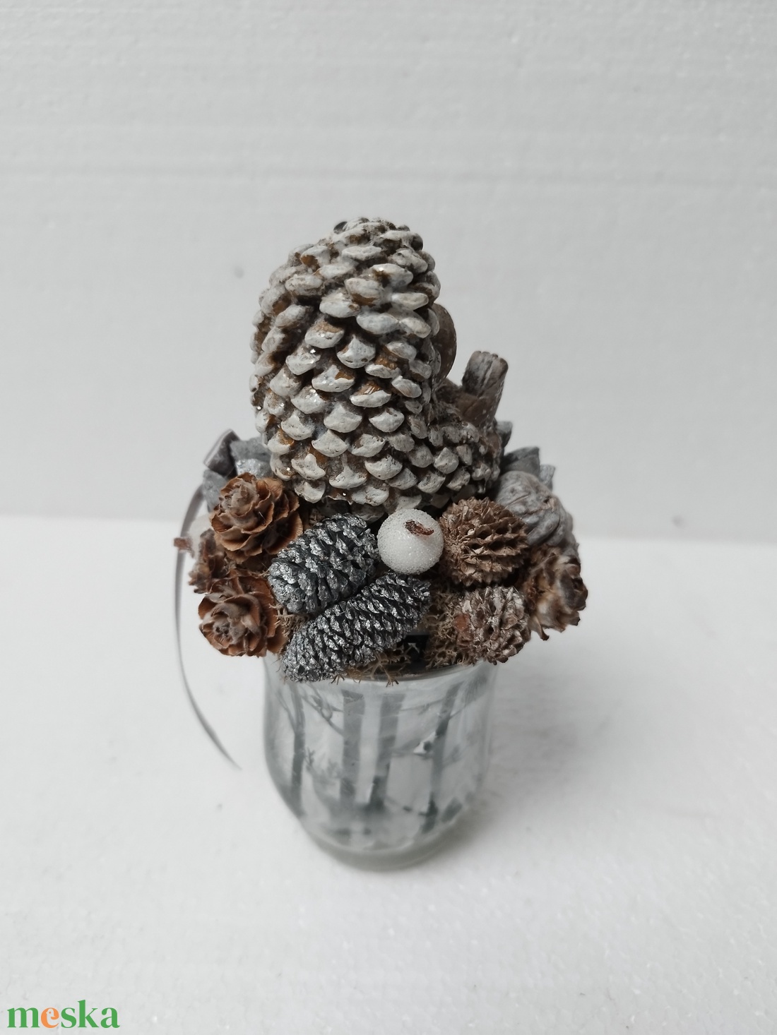 Sünis karácsonyi dísz - karácsony - karácsonyi lakásdekoráció - karácsonyi lakásdíszek - Meska.hu