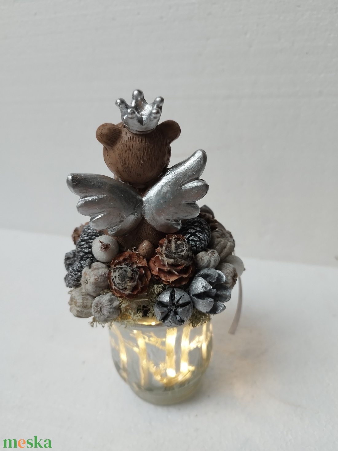 Macis karácsonyi dísz - karácsony - karácsonyi lakásdekoráció - karácsonyi lakásdíszek - Meska.hu