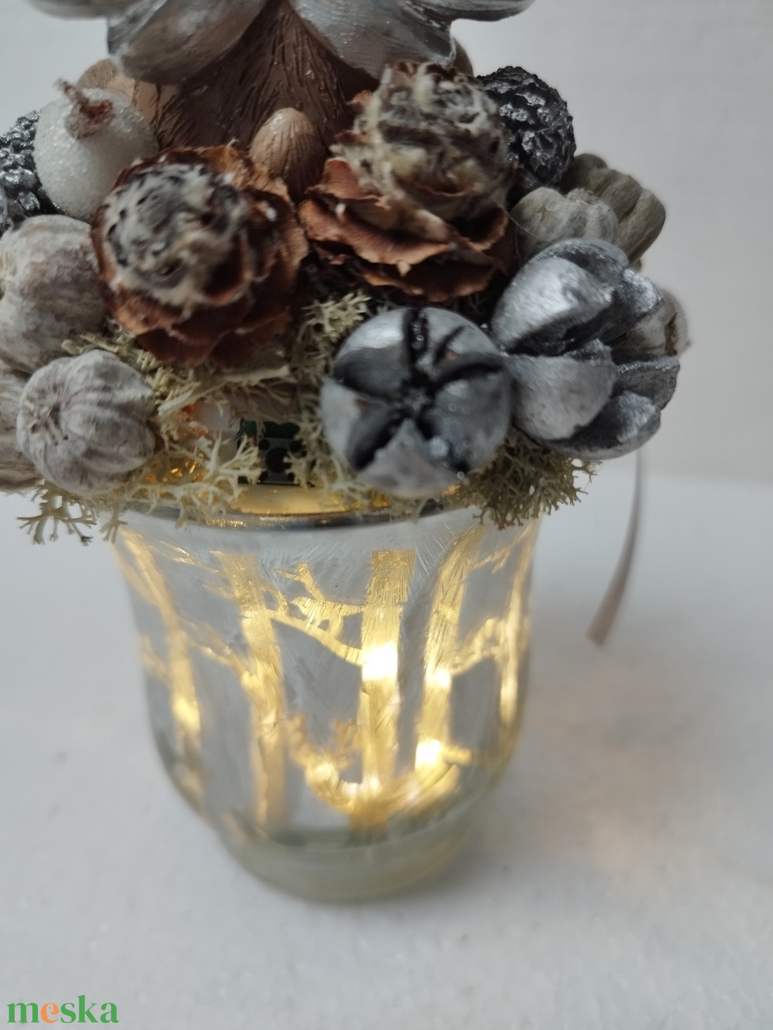 Macis karácsonyi dísz - karácsony - karácsonyi lakásdekoráció - karácsonyi lakásdíszek - Meska.hu