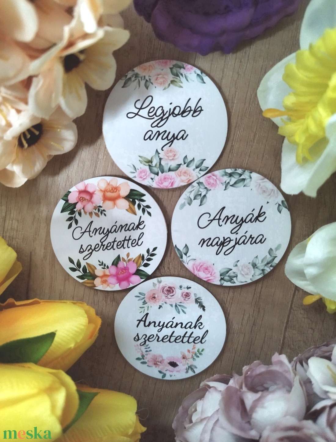 Anyák napjára fa tábla - kellékek & szerszámok - hobby fa alapanyag - egyéb fatermék - Meska.hu