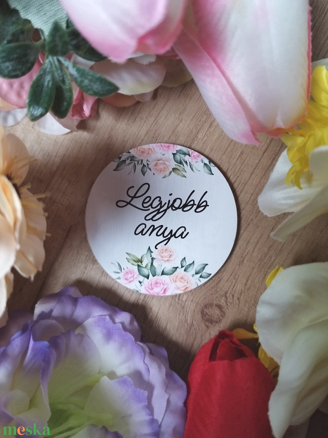 Anyák napjára fa tábla - kellékek & szerszámok - hobby fa alapanyag - egyéb fatermék - Meska.hu