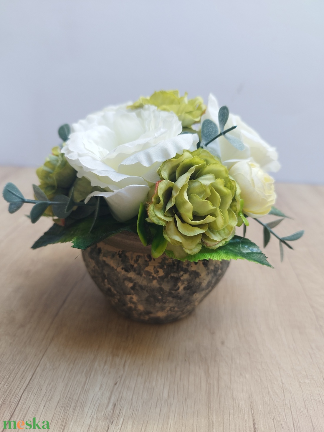 Asztaldísz agyag kaspóban - otthon & életmód - dekoráció - asztal és polc dekoráció - asztaldísz - Meska.hu Asztaldísz agyag kaspóban - otthon & életmód - dekoráció - asztal és polc dekoráció - asztaldísz - Meska.hu