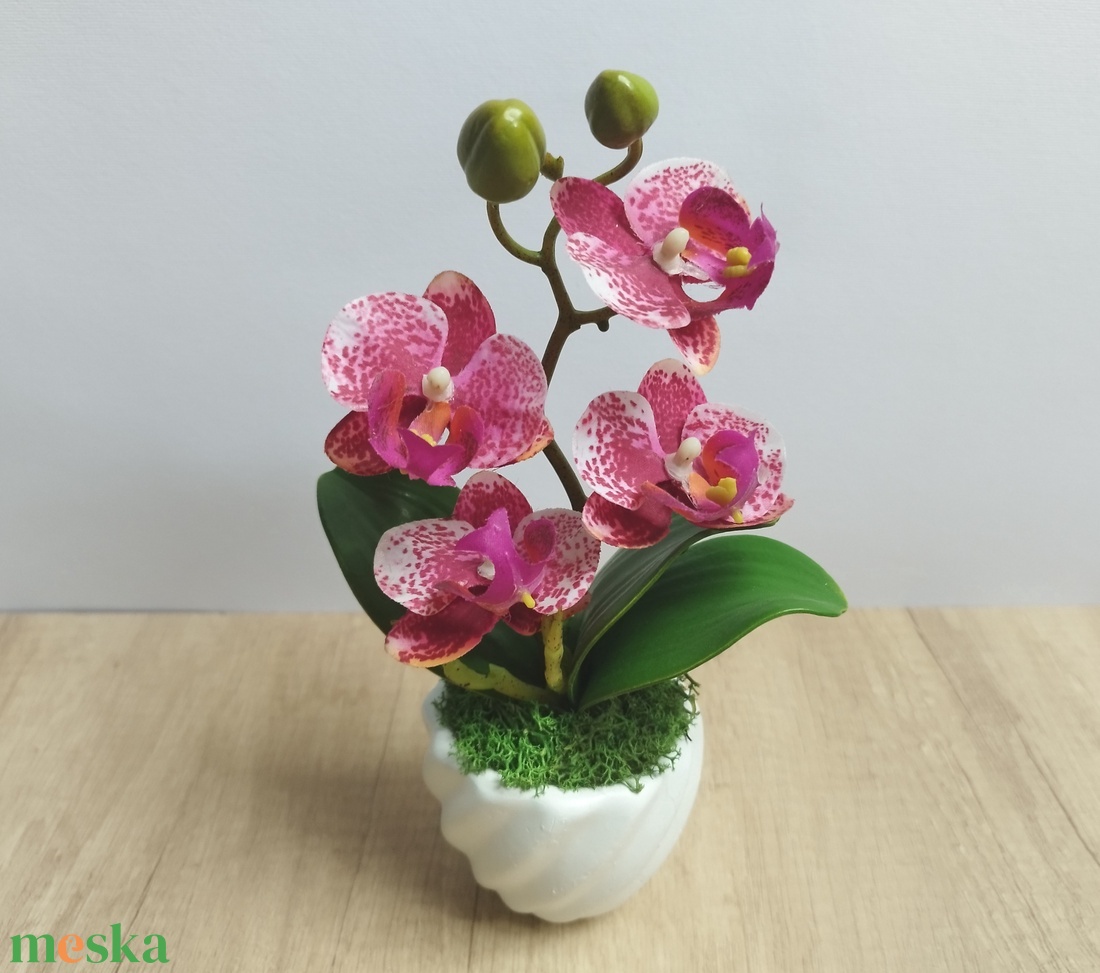 Orchidea kaspóban - otthon & életmód - dekoráció - asztal és polc dekoráció - asztaldísz - Meska.hu Orchidea kaspóban - otthon & életmód - dekoráció - asztal és polc dekoráció - asztaldísz - Meska.hu