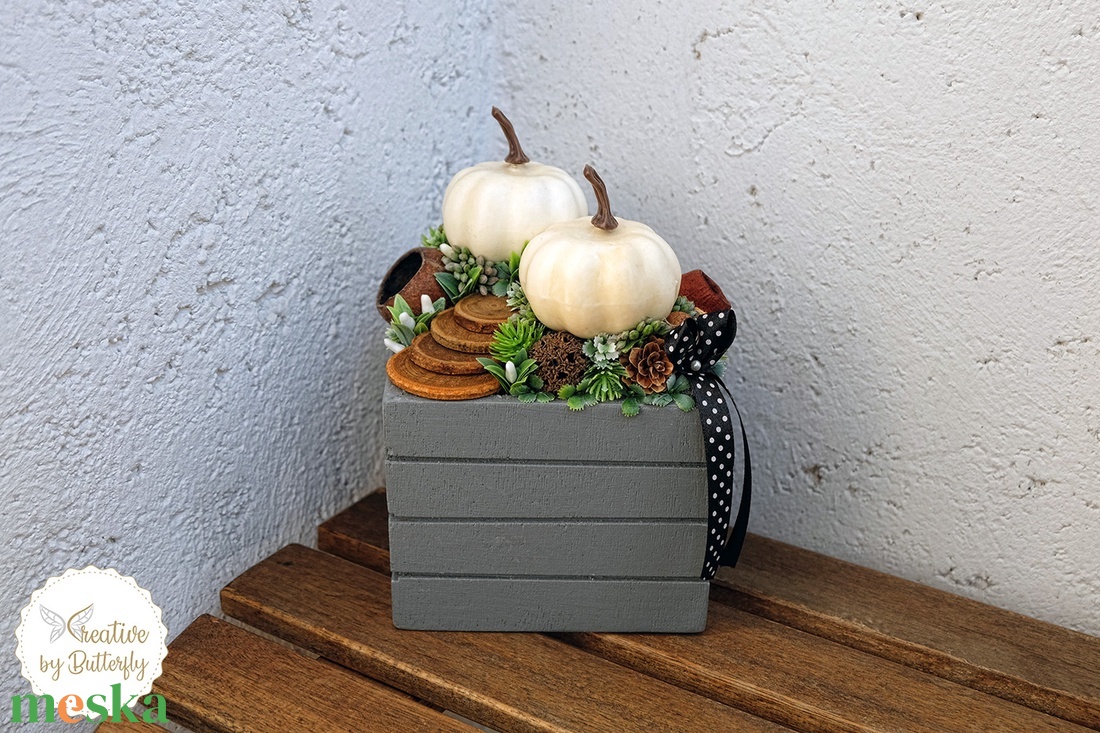 Őszi tökös asztaldísz halloween asztaldíszkös asztaldísz - - Meska.hu Őszi tökös asztaldísz halloween asztaldíszkös asztaldísz - - Meska.hu