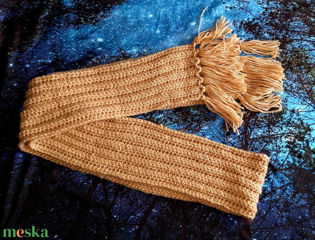 Horgolt sál - ruha & divat - sál, sapka, kendő - sál - Meska.hu