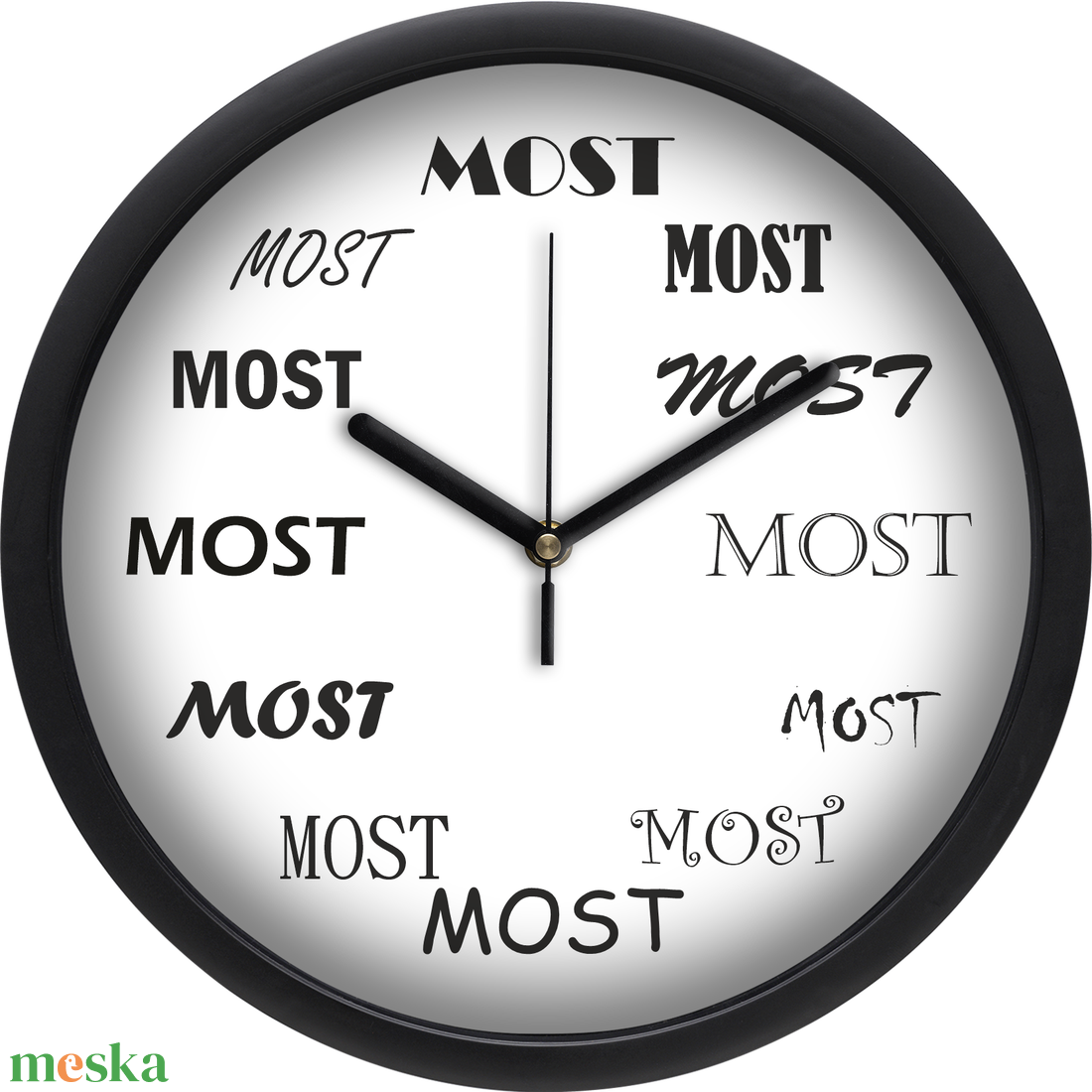 Most falióra, 30 cm - otthon & életmód - dekoráció - fali és függő dekoráció - falióra & óra - Meska.hu