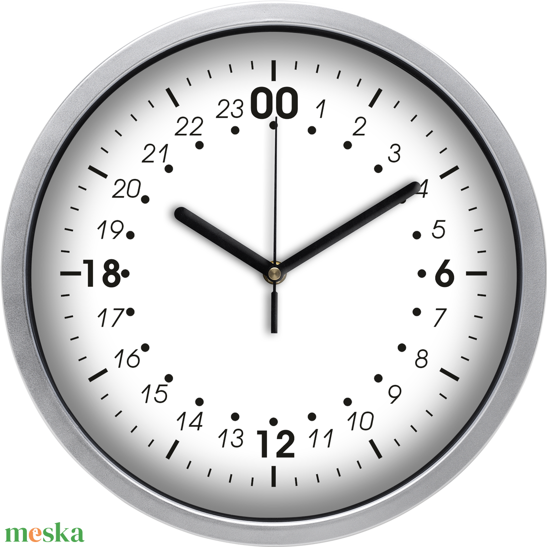 24 órás falióra, 30 cm - otthon & életmód - dekoráció - fali és függő dekoráció - falióra & óra - Meska.hu