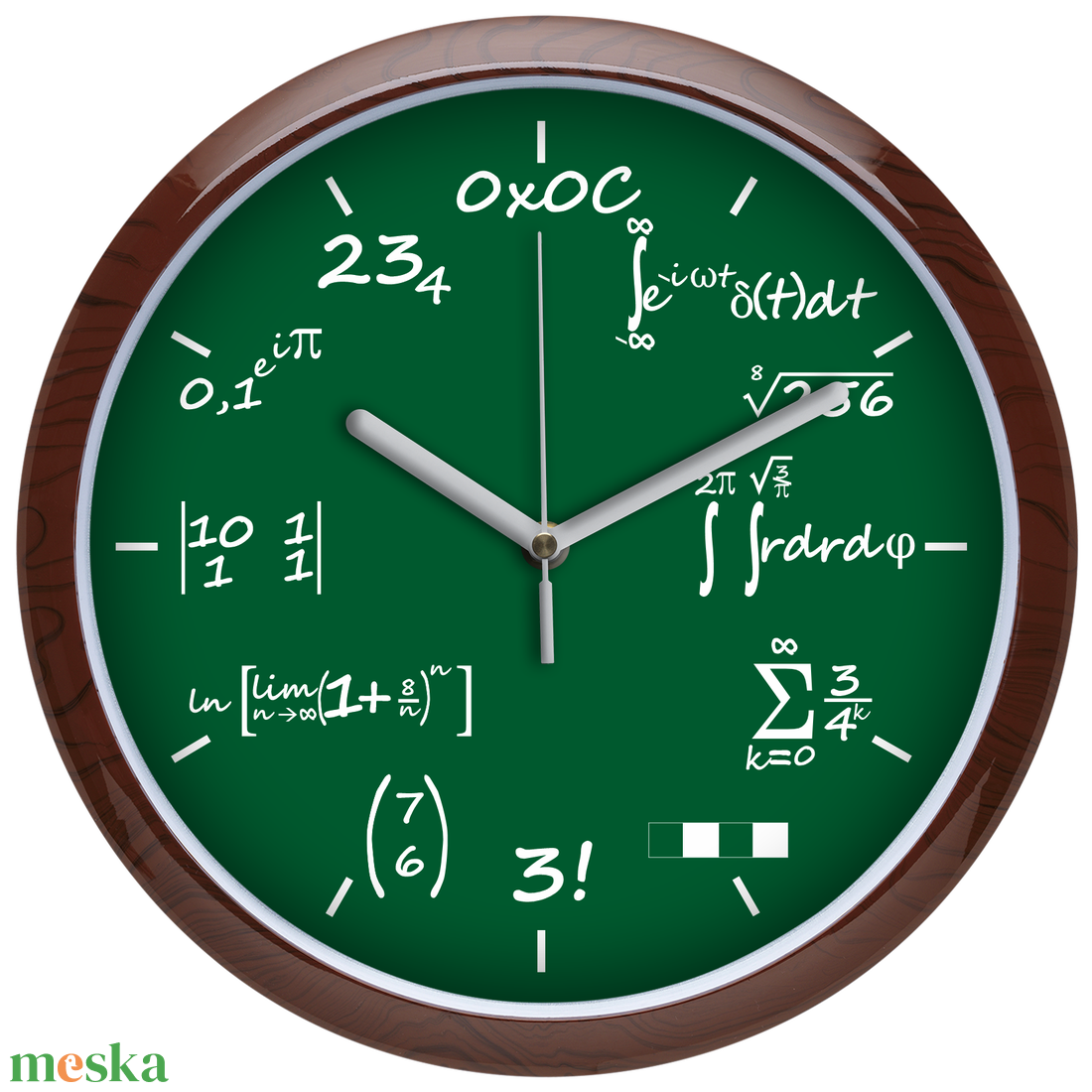 Matekzseni falióra, 30 cm - otthon & életmód - dekoráció - fali és függő dekoráció - falióra & óra - Meska.hu