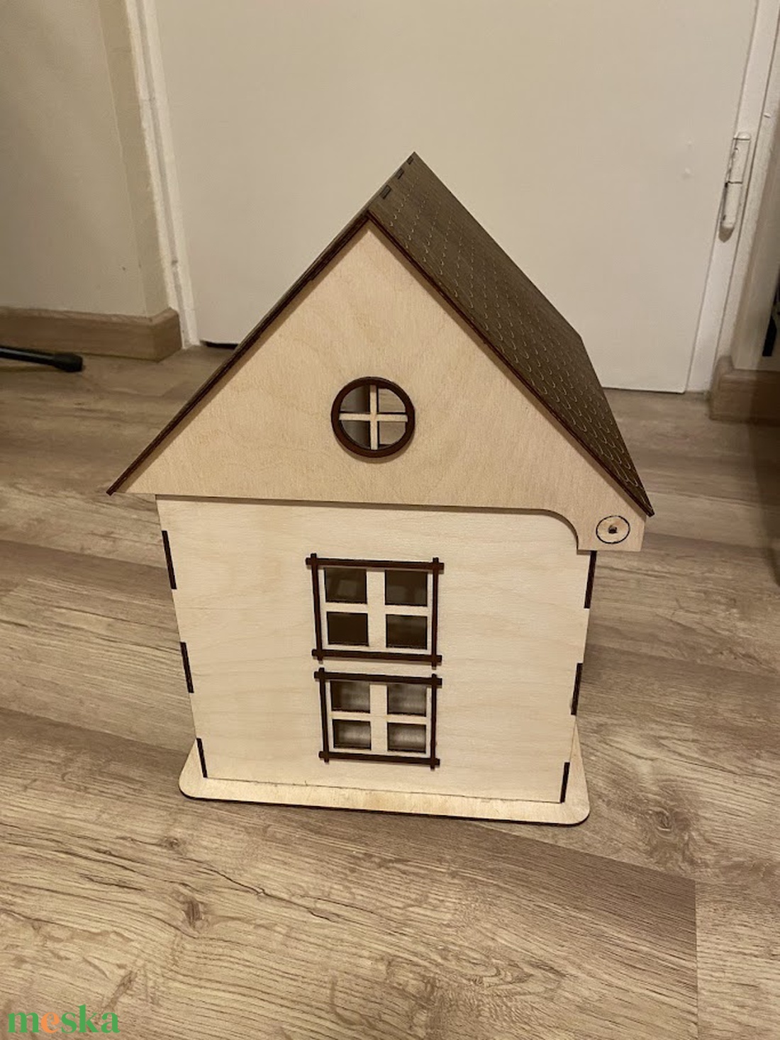 Borítékgyűjtő házikó � színezett tetővel - esküvő - emlék & ajándék - nászajándék - nászajándék gyűjtők - Meska.hu