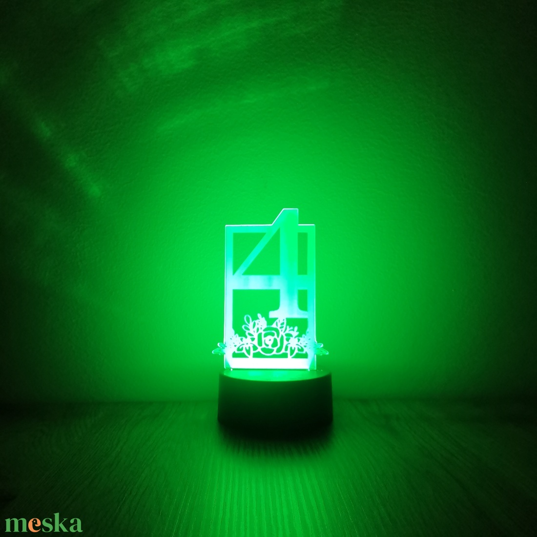 Esküvői asztalszám dekorlámpa - esküvő - dekoráció - asztaldísz - Meska.hu