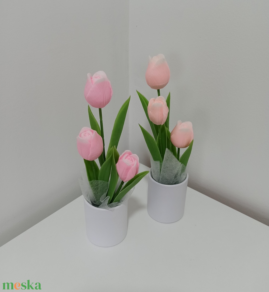 Tulipán szappan virág - otthon & életmód - dekoráció - dísztárgy - Meska.hu