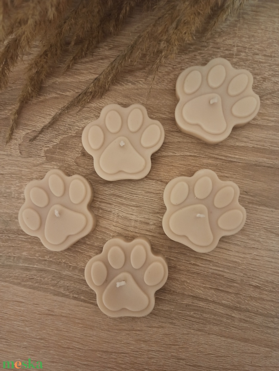 Mancs  szójaviasz gyertya - esküvő - dekoráció - asztaldísz - Meska.hu