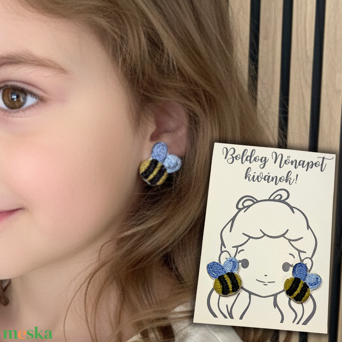 Nőnapi fülbevaló ajándék lányoknak - ékszer - fülbevaló - pötty fülbevaló - Meska.hu