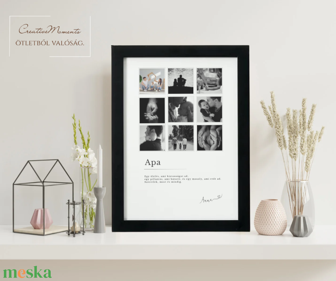 Személyre szabható, egyedi fényképes poszter Ajándék apáknak - otthon & életmód - dekoráció - kép & falikép - poszter - Meska.hu Személyre szabható, egyedi fényképes poszter Ajándék apáknak - otthon & életmód - dekoráció - kép & falikép - poszter - Meska.hu