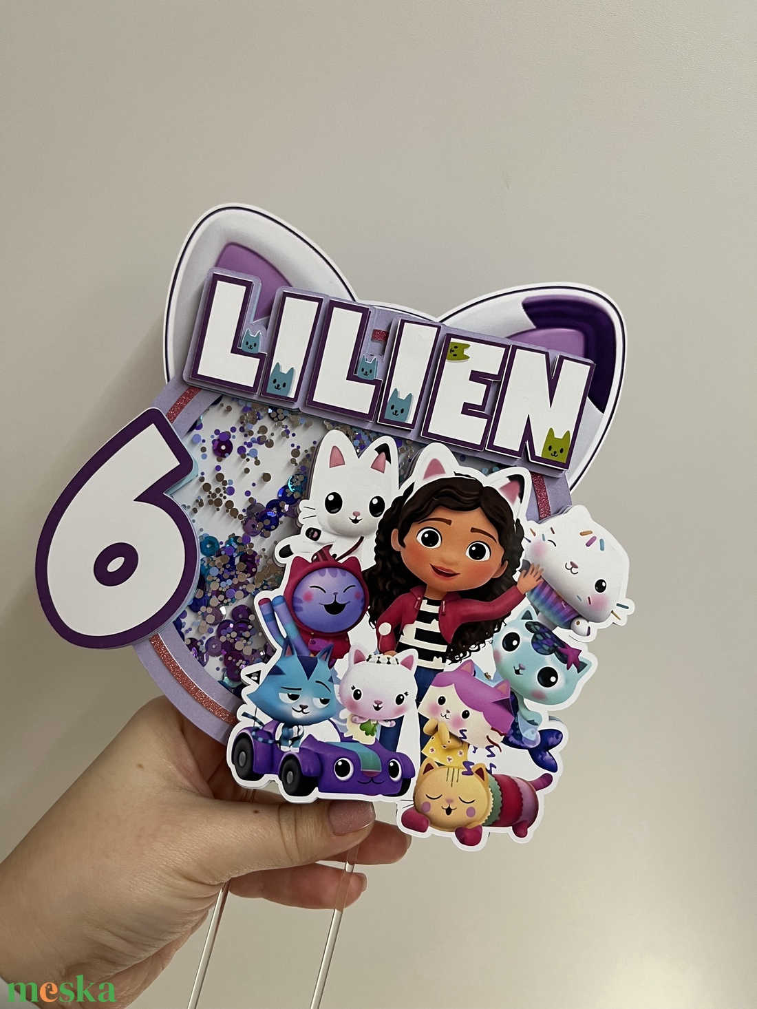 Gabi babaháza tortabeszúró - esküvő - dekoráció - sütidísz - Meska.hu