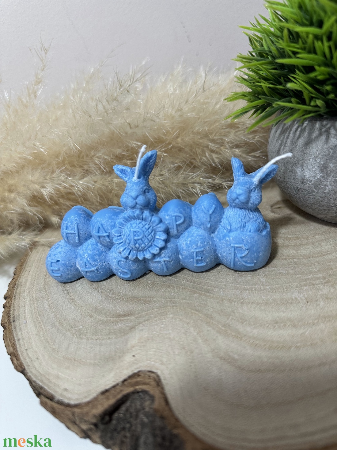 Húsvéti Nyuszis - Happy Easter Dekor Gyertya - Kék - otthon & életmód - gyertya, illat, aroma - gyertya - Meska.hu Húsvéti Nyuszis - Happy Easter Dekor Gyertya - Kék - otthon & életmód - gyertya, illat, aroma - gyertya - Meska.hu