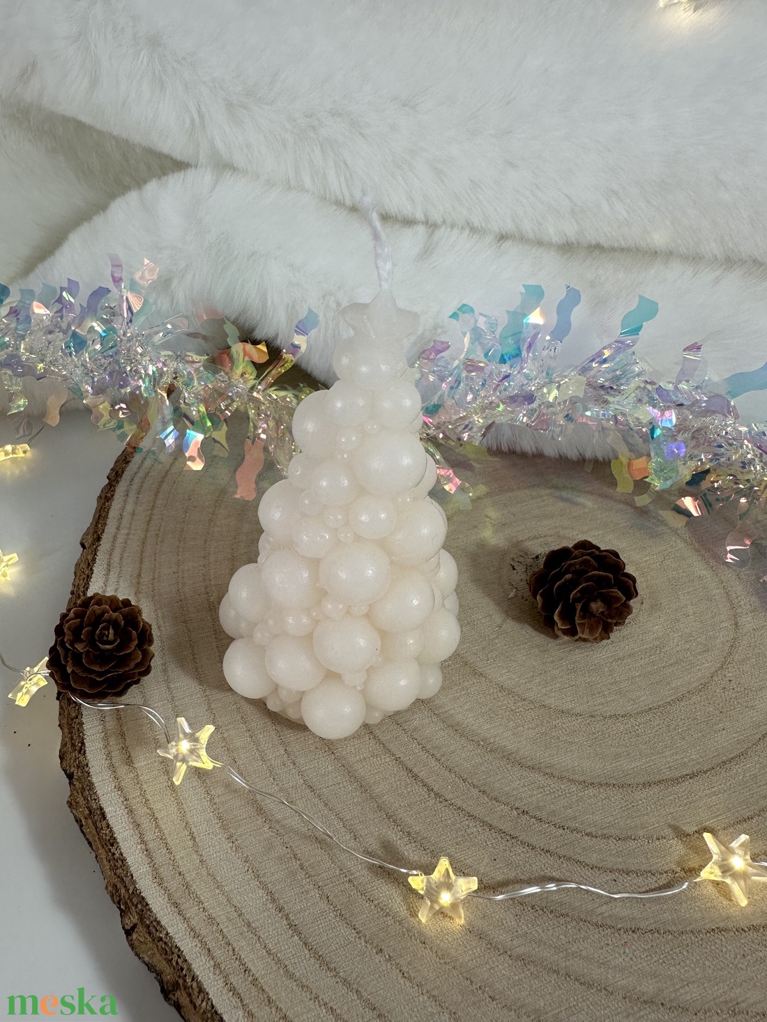 Karácsonyi Mézeskalács Gyertya - Fekete - otthon & életmód - gyertya, illat, aroma - gyertya - Meska.hu