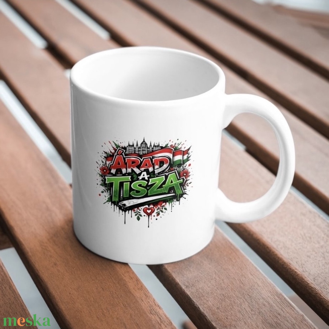 Árad a TISZA bögre - otthon & életmód - konyhafelszerelés, tálalás - tálalás - bögre & csésze - Meska.hu
