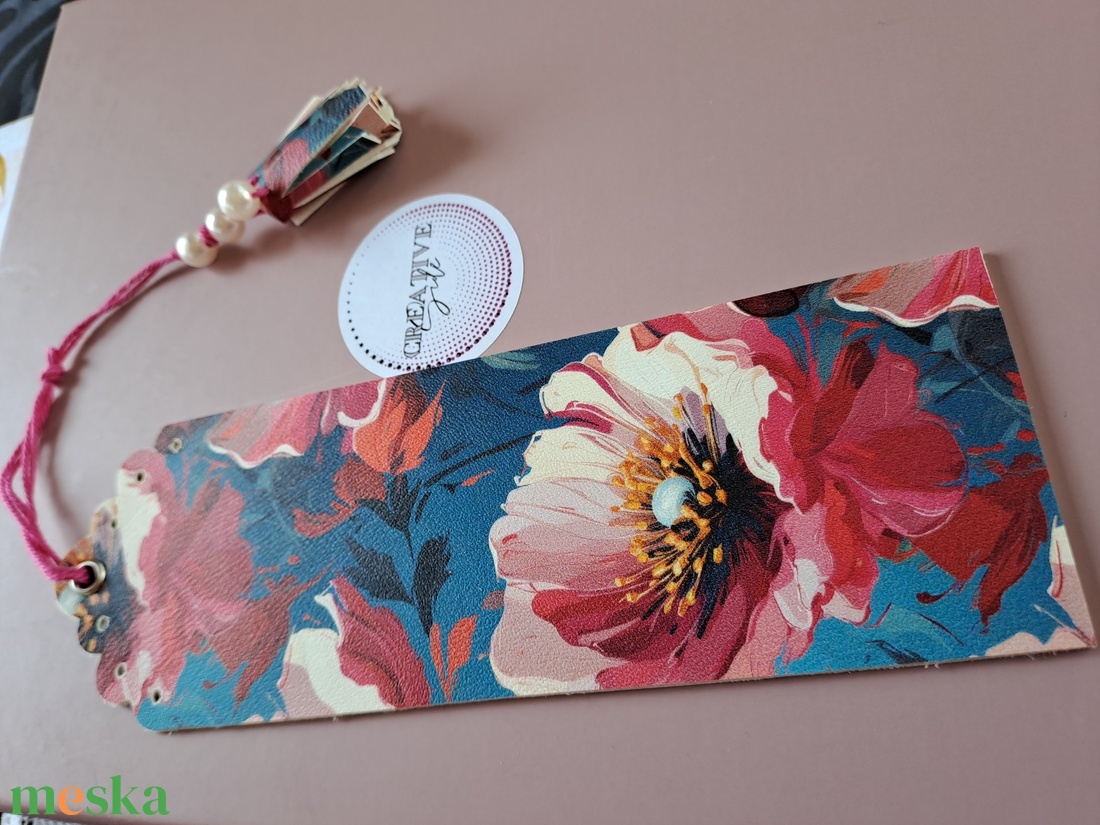 Könyvjelző, elegáns Dizájnos műbőr poppy viva magenta Mintás műbőr - könyv & zene - könyvjelző - Meska.hu Könyvjelző, elegáns Dizájnos műbőr poppy viva magenta Mintás műbőr - könyv & zene - könyvjelző - Meska.hu