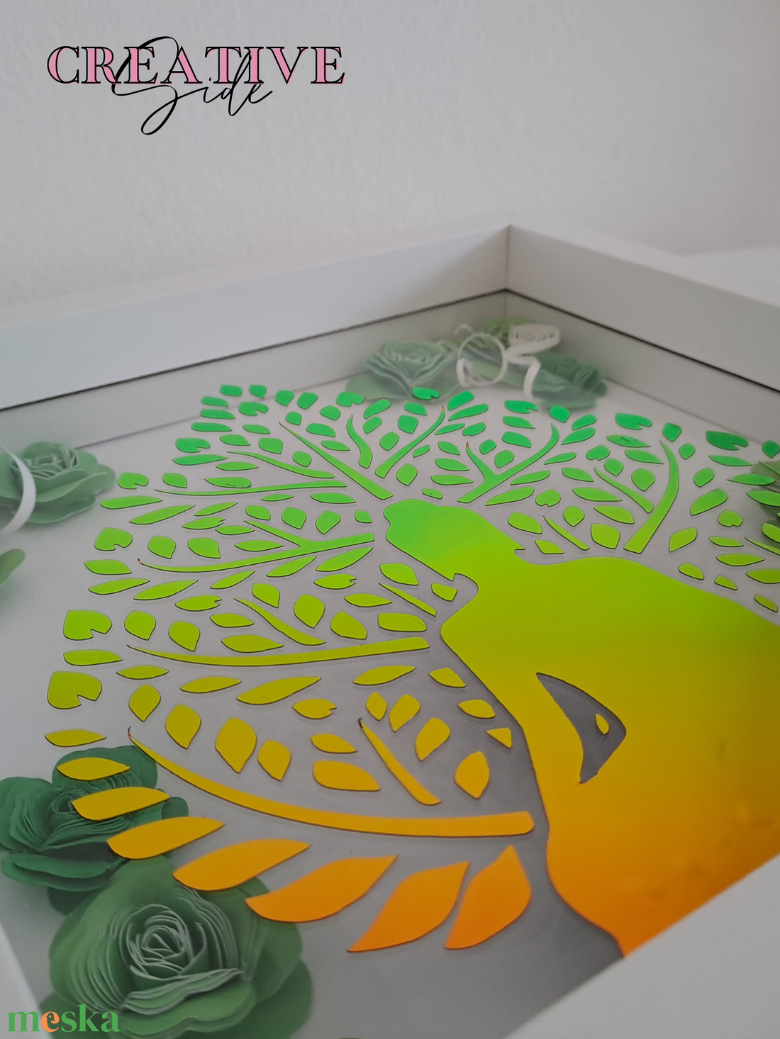 Shadow box - Buddha holografikus fóliával, gyönyörű zöld színű rózsákkal -Györgyi 3D Képkeretei - - karácsony - karácsonyi ajándékozás - karácsonyi képeslap, üdvözlőlap, ajándékkísérő - Meska.hu Shadow box - Buddha holografikus fóliával, gyönyörű zöld színű rózsákkal -Györgyi 3D Képkeretei - - karácsony - karácsonyi ajándékozás - karácsonyi képeslap, üdvözlőlap, ajándékkísérő - Meska.hu