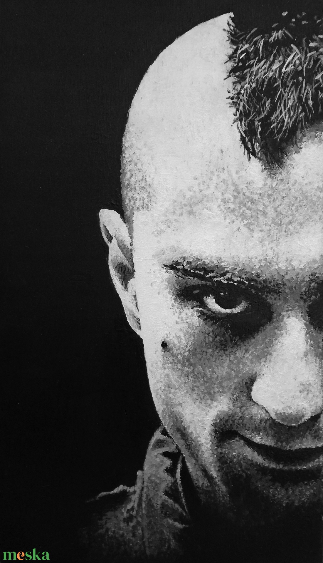 Robert De Niro - festmény - művészet - festmény - akril - Meska.hu