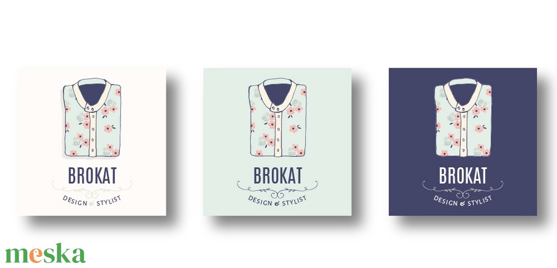 Egyedi logó tervezés, Meska bolt logó - művészet - grafika & illusztráció - digitális - Meska.hu