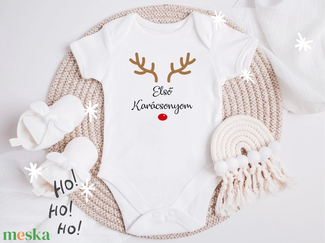Baba body, első karácsony, ajándék, Rudolf - ruha & divat - babaruha & gyerekruha - body - Meska.hu Baba body, első karácsony, ajándék, Rudolf - ruha & divat - babaruha & gyerekruha - body - Meska.hu