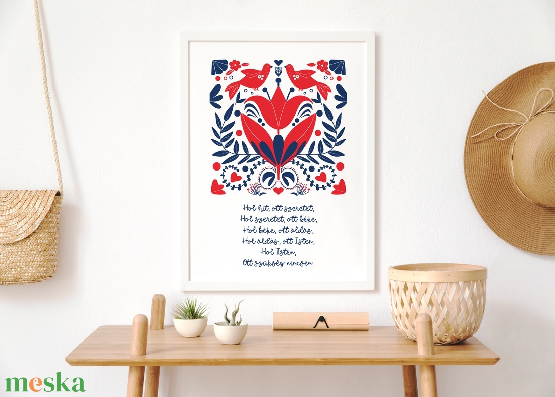 Házi áldás, házavató poszter, lakásavató kép, népi motívumos nászajándék - otthon & életmód - dekoráció - kép & falikép - poszter - Meska.hu Házi áldás, házavató poszter, lakásavató kép, népi motívumos nászajándék - otthon & életmód - dekoráció - kép & falikép - poszter - Meska.hu