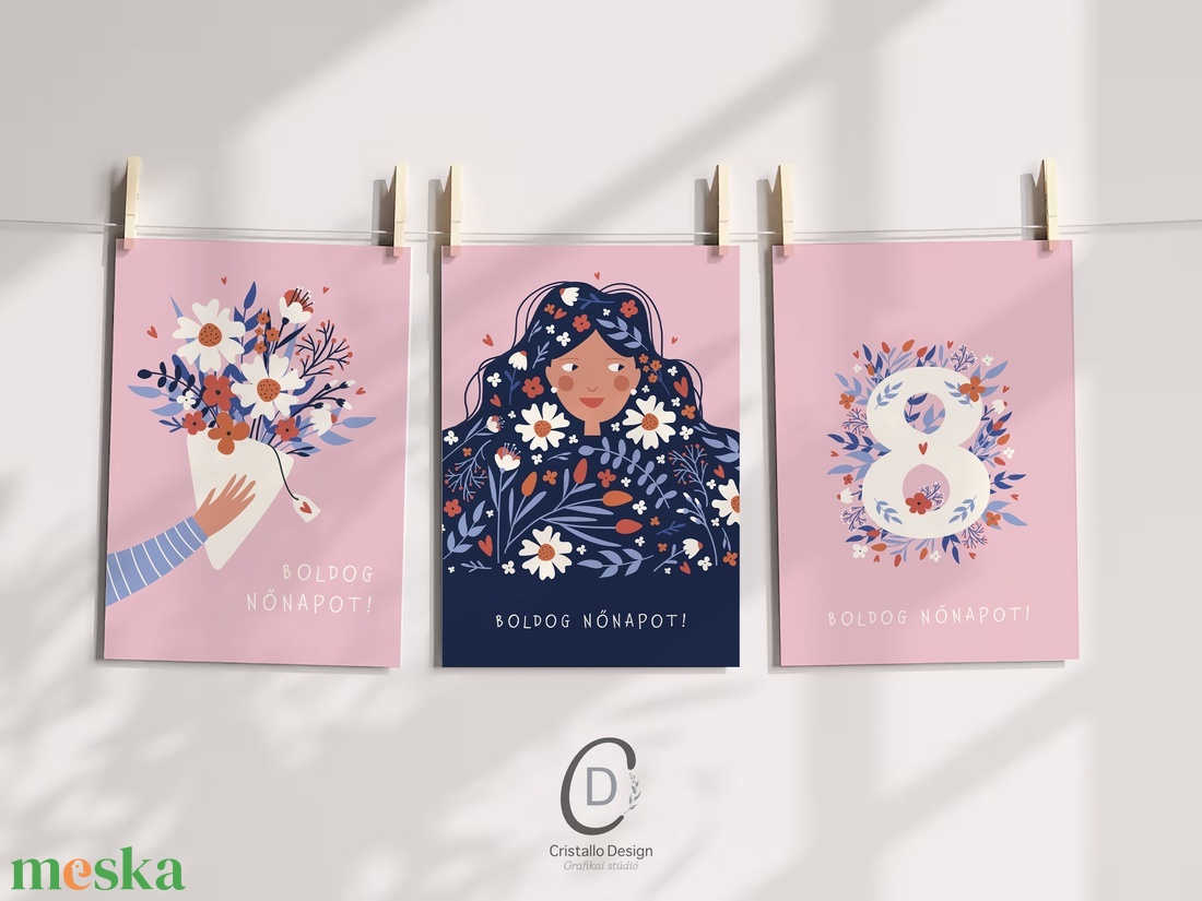 Nőnapi üdvözlőkártya, képeslap, ajándékkísérő szett 3 db - otthon & életmód - papír, írószer - ajándékozás kellékei - képeslap, üdvözlőlap - Meska.hu Nőnapi üdvözlőkártya, képeslap, ajándékkísérő szett 3 db - otthon & életmód - papír, írószer - ajándékozás kellékei - képeslap, üdvözlőlap - Meska.hu