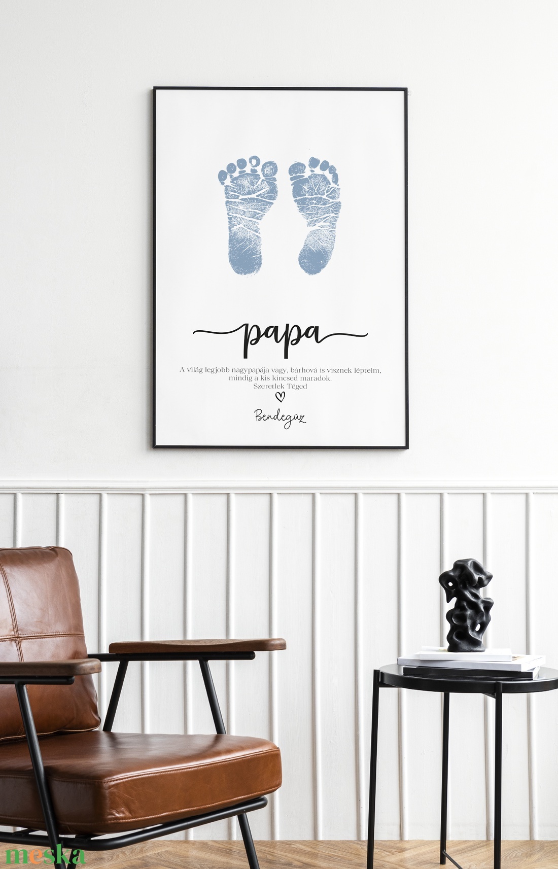 Legjobb nagymama vagy nagypapa, anyák és apák napi ajándék, megérkeztem baba poszter - otthon & életmód - dekoráció - kép & falikép - poszter - Meska.hu
