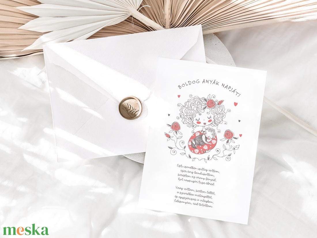 Anyák napi képeslap, virágos üdvözlőlap, verses ajándékkísérő  - otthon & életmód - papír, írószer - ajándékozás kellékei - képeslap, üdvözlőlap - Meska.hu Anyák napi képeslap, virágos üdvözlőlap, verses ajándékkísérő  - otthon & életmód - papír, írószer - ajándékozás kellékei - képeslap, üdvözlőlap - Meska.hu