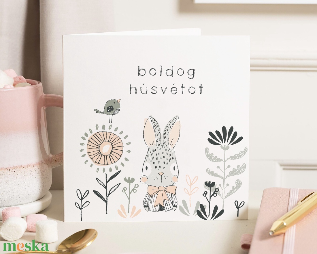 Húsvéti képeslap, tavaszi üdvözlőlap, nyuszis ajándékkísérő - otthon & életmód - papír, írószer - ajándékozás kellékei - képeslap, üdvözlőlap - Meska.hu Húsvéti képeslap, tavaszi üdvözlőlap, nyuszis ajándékkísérő - otthon & életmód - papír, írószer - ajándékozás kellékei - képeslap, üdvözlőlap - Meska.hu
