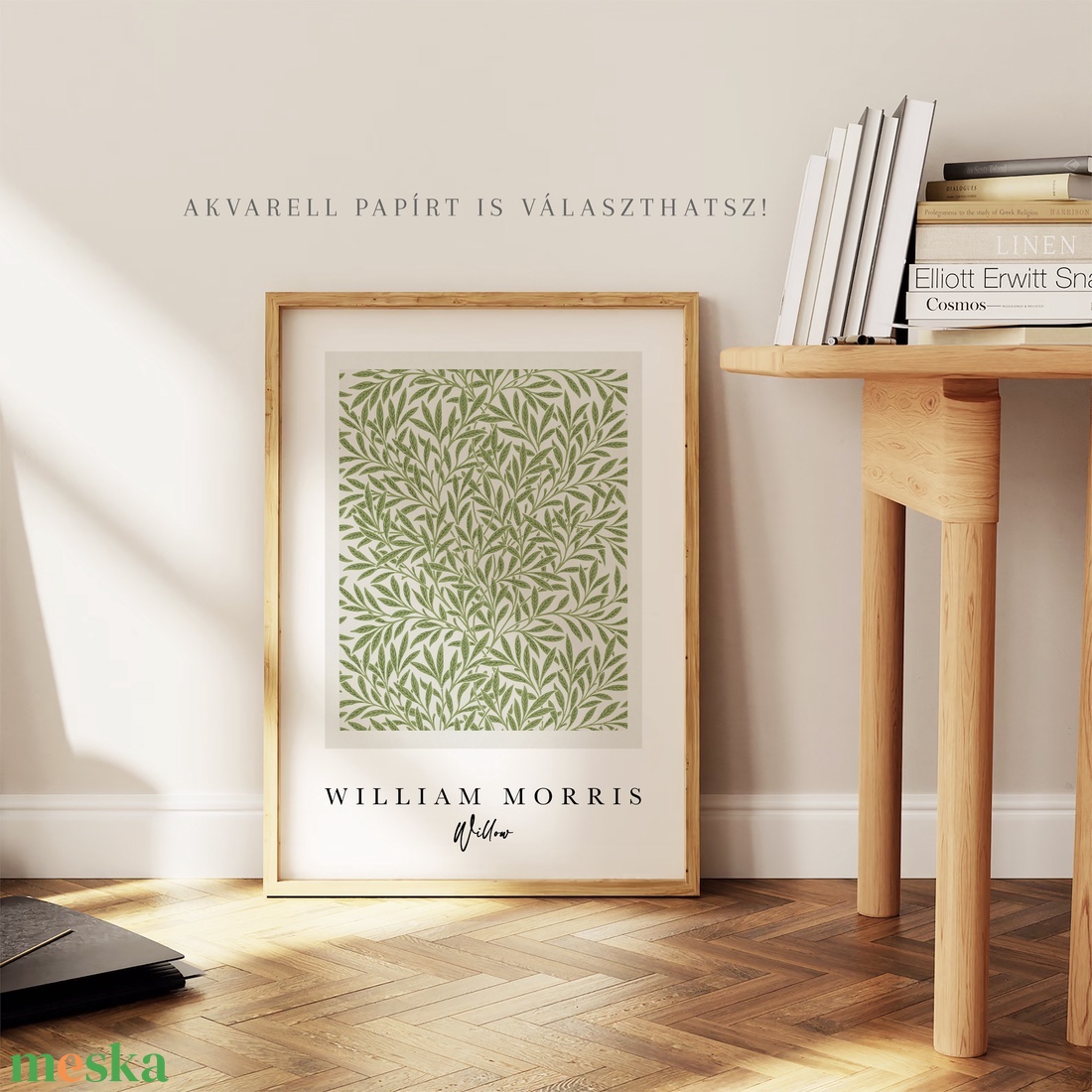 William Morris Willow plakát, tavaszi falikép, tapétaterv poszter - otthon & életmód - dekoráció - kép & falikép - plakát - Meska.hu