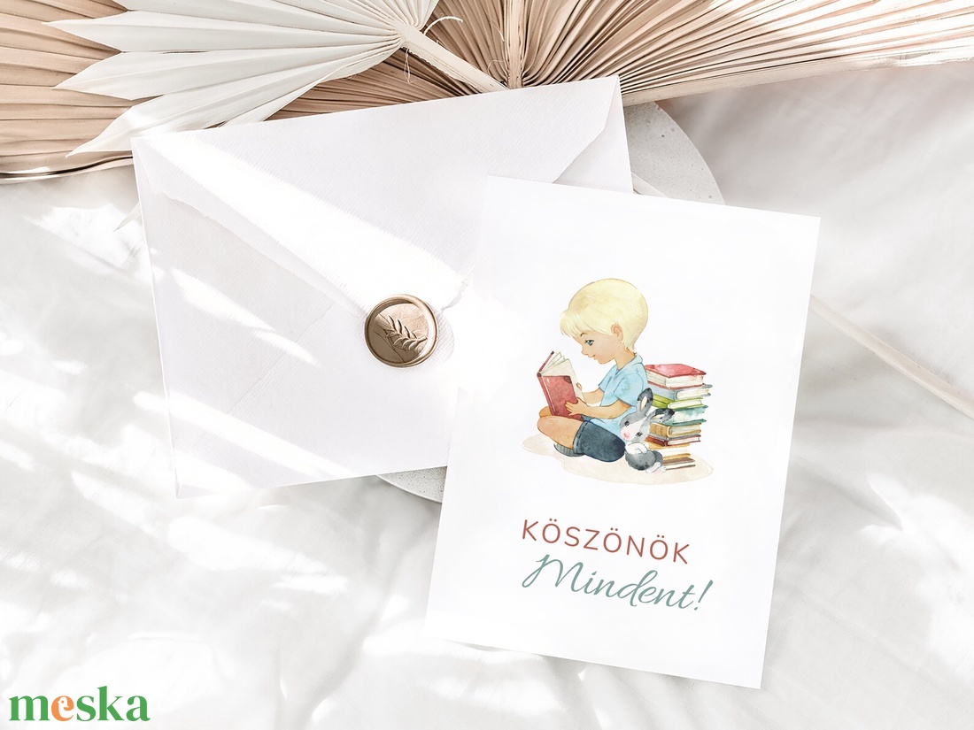 Köszönőajándék kártya óvónéniknek, dadusoknak, ballagásra búcsúajándék, ajándékkísérő, képeslap - otthon & életmód - papír, írószer - ajándékozás kellékei - képeslap, üdvözlőlap - Meska.hu