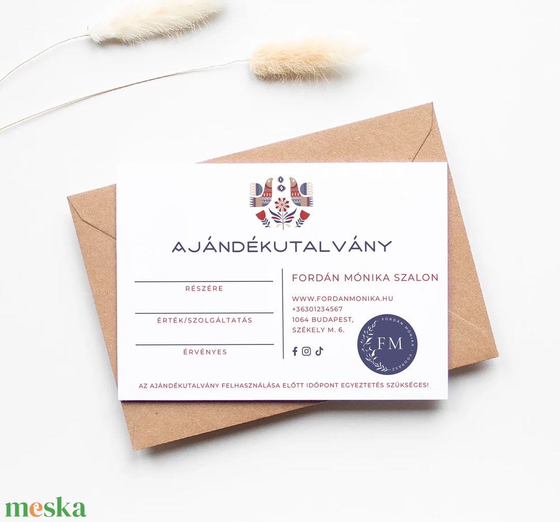 Karácsonyi ajándékutalvány, fodrász, kozmetikus, masszőr, műkörmös, pedikűrös - karácsony - karácsonyi ajándékozás - karácsonyi képeslap, üdvözlőlap, ajándékkísérő - Meska.hu
